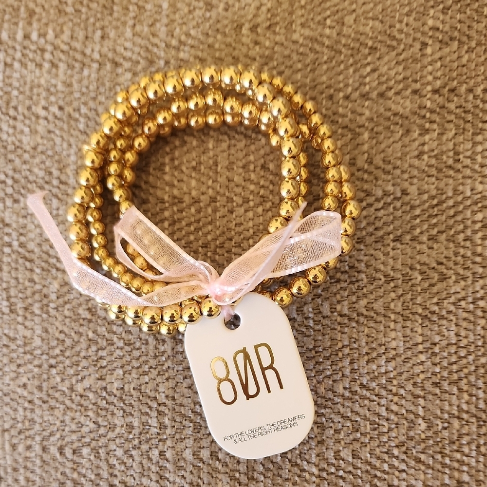 8 OTHER REASONS Bubble Bangle Set